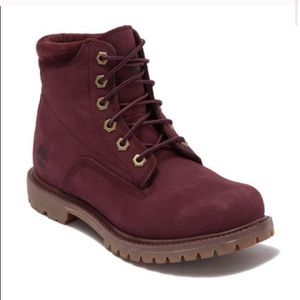 Brand New Timberland Waterville Boot Burgundy